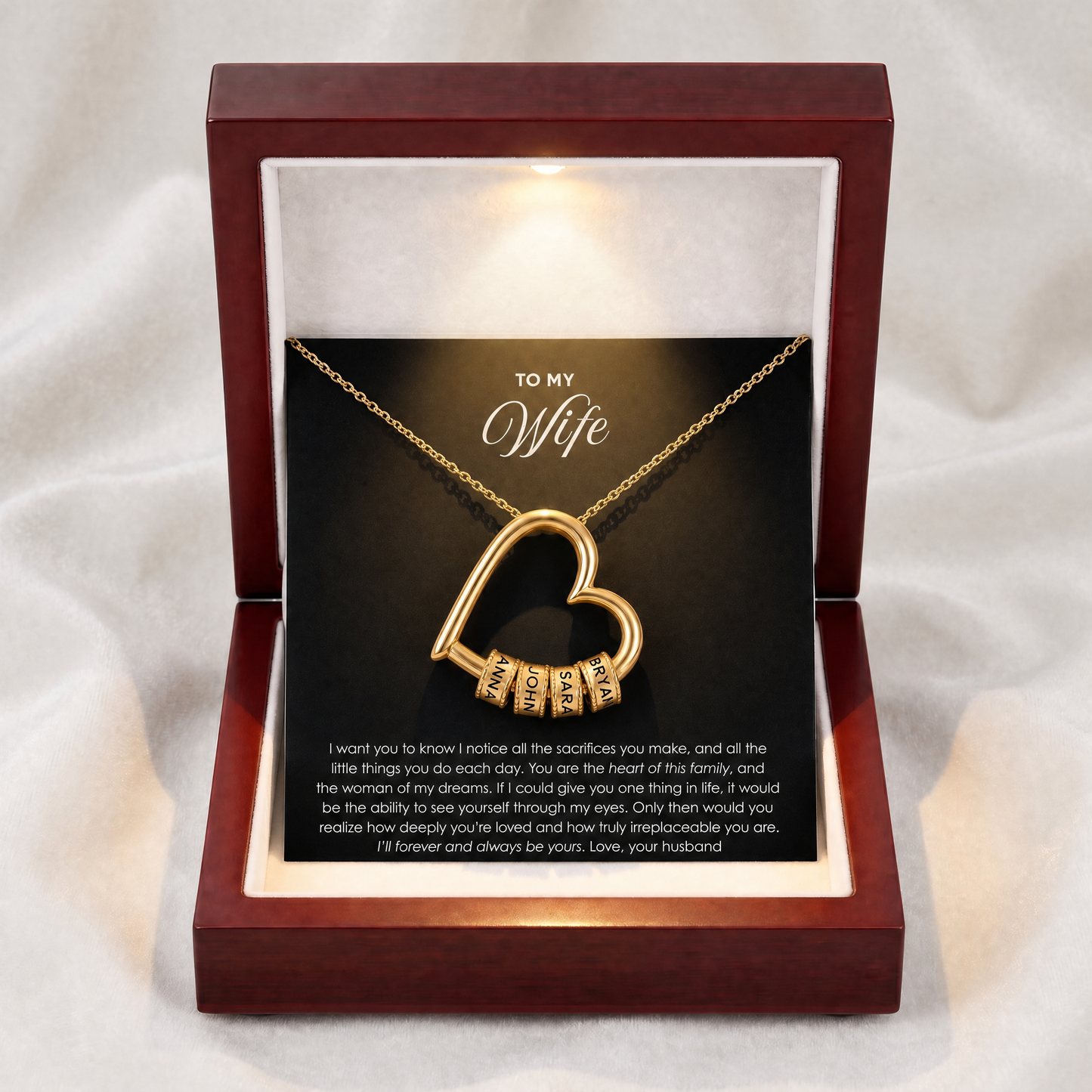 "The Heart of the Family" Necklace